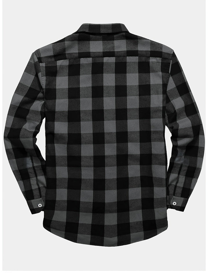 Miles | Flannel Shirt – Classic Checked Style for Men