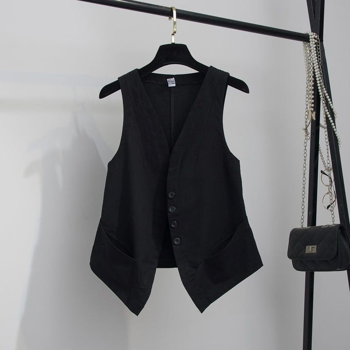 Ava | Gilet élégant et respirant au style lin