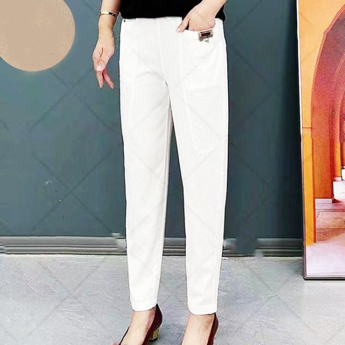 Kelley | Casual Cotton Pants – Everyday Comfort for Women