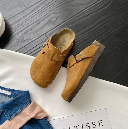 Isabella | Comfortable And Stylish Suede Slip On Mules