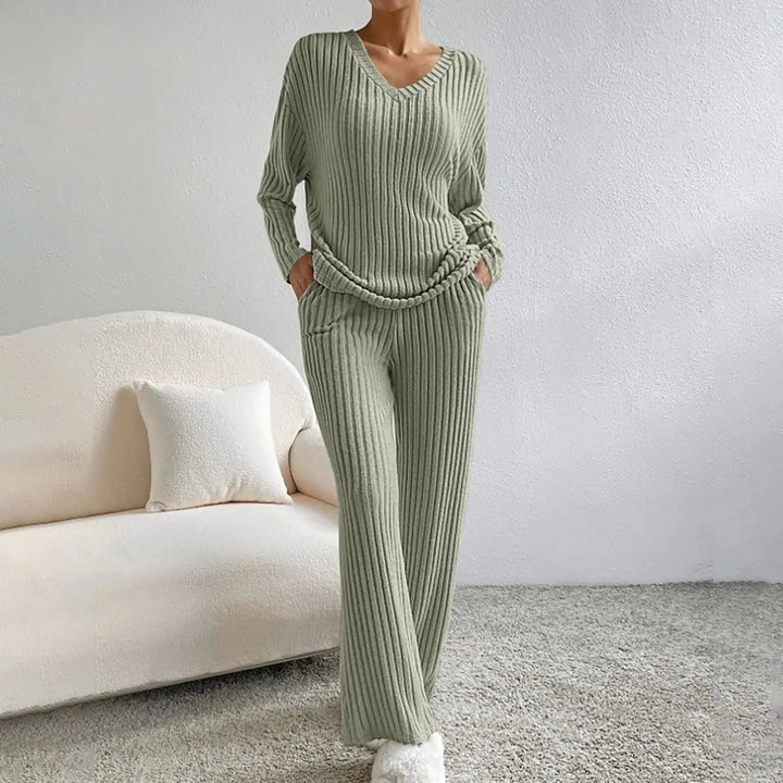 Lena | Relaxed And Comfortable Knitted Two Piece Set