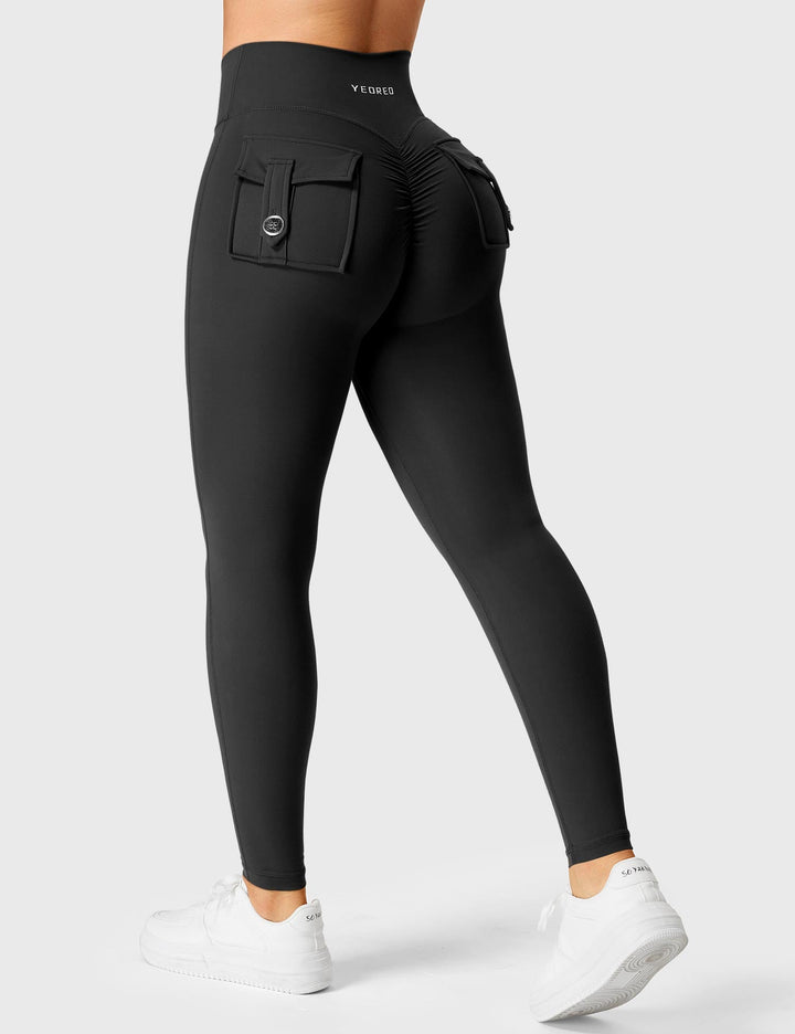 Addison | Trendy V-waistband Charm Leggings 0