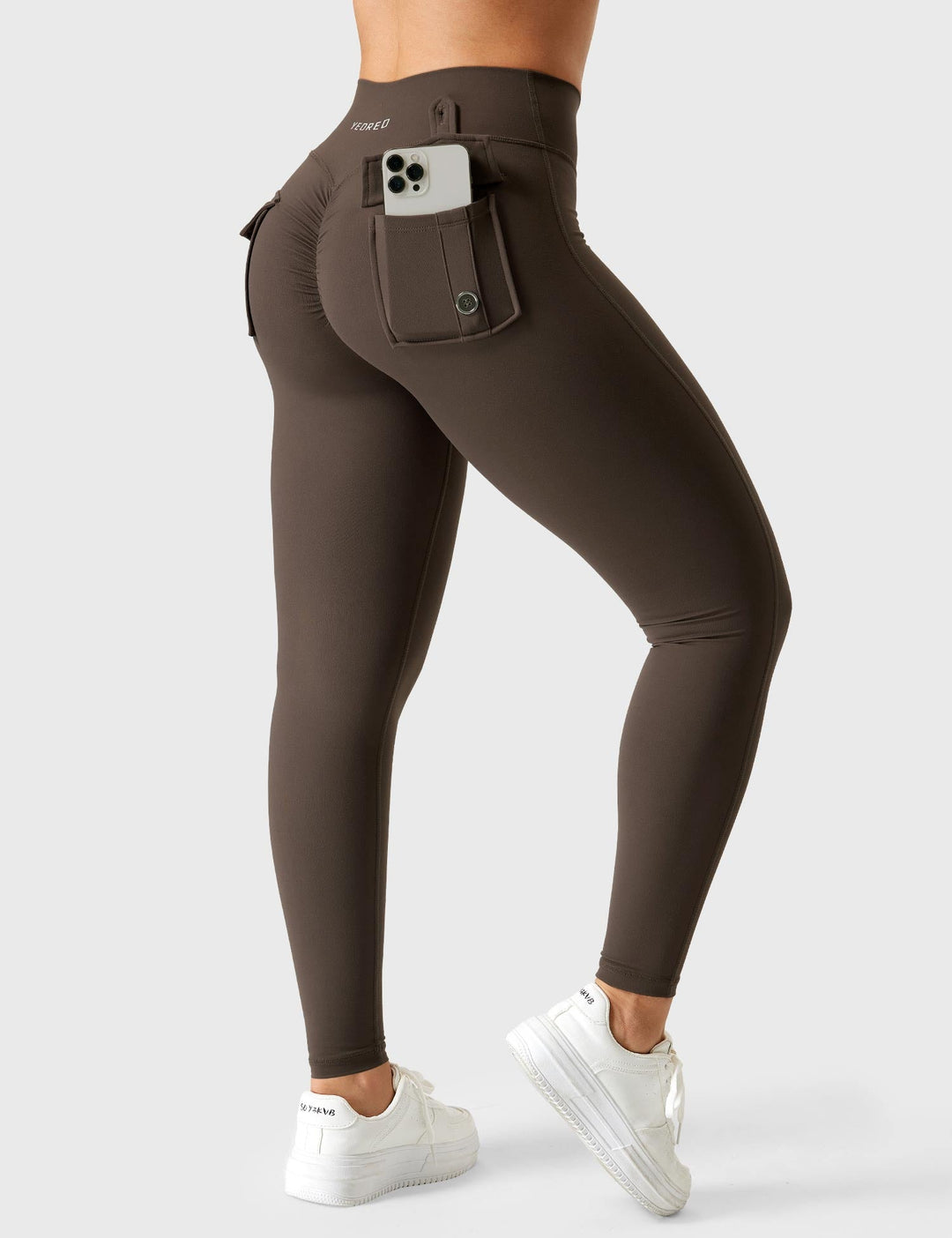 Addison | Trendy V-waistband Charm Leggings 8