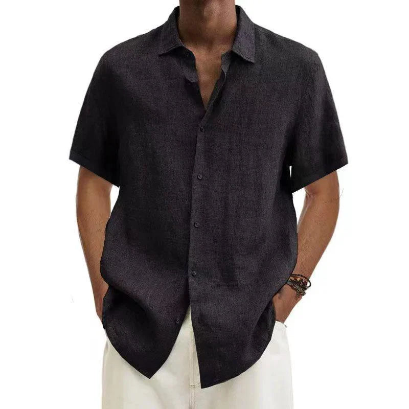 Adriaan | Linen Button Down Shirt for Men 1