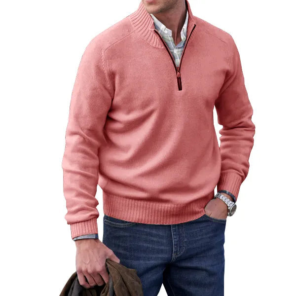 Adrian | Men zip-up sweater 3