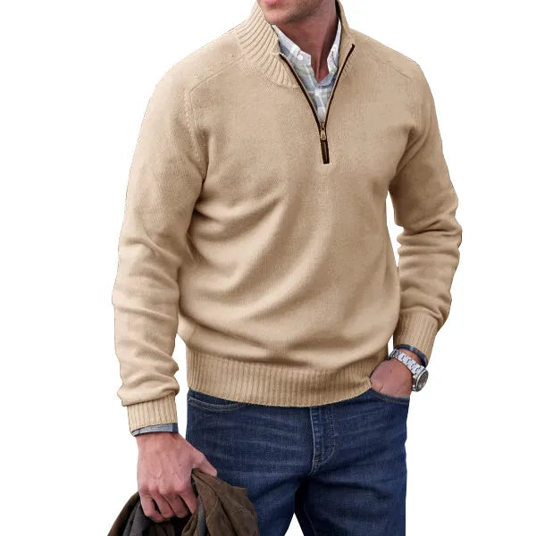 Adrian | Men zip-up sweater 4