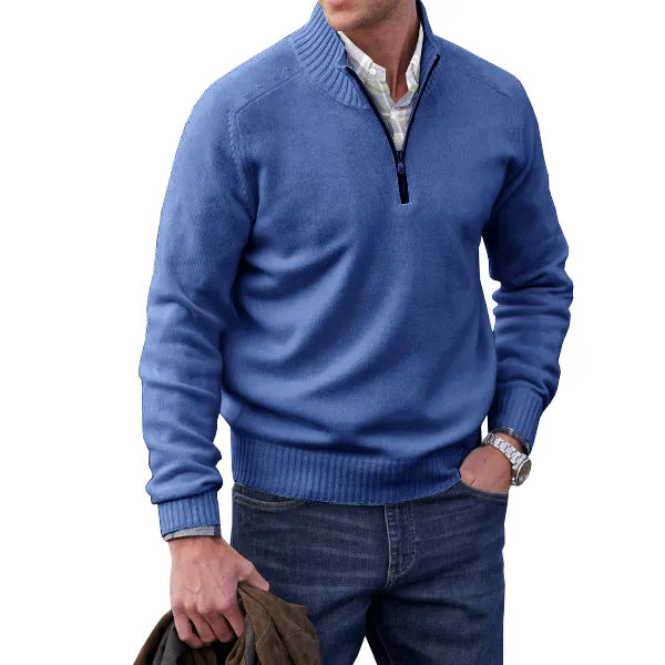 Adrian | Men zip-up sweater 6