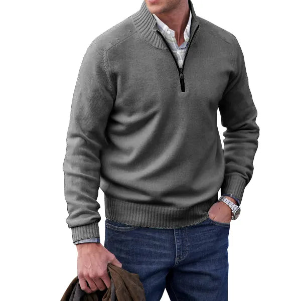 Adrian | Men zip-up sweater 7