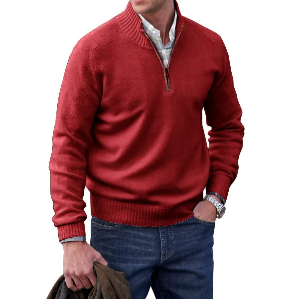 Adrian | Men zip-up sweater 8