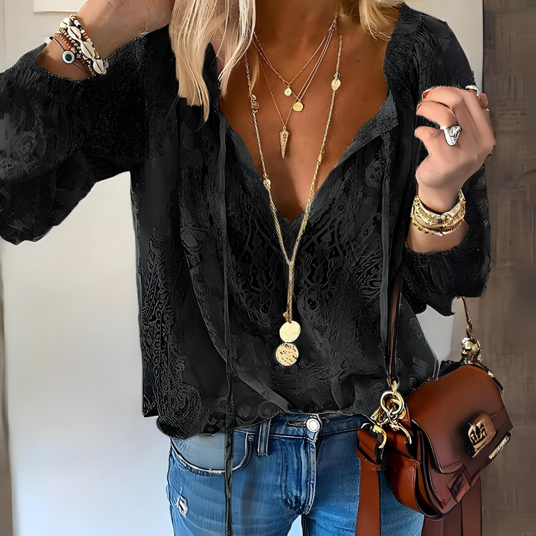 Alannah | Long Sleeve Summer Top 2
