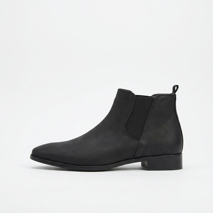 Alden | Premium Smooth Leather Black Chelsea Boots for Men & Women 2