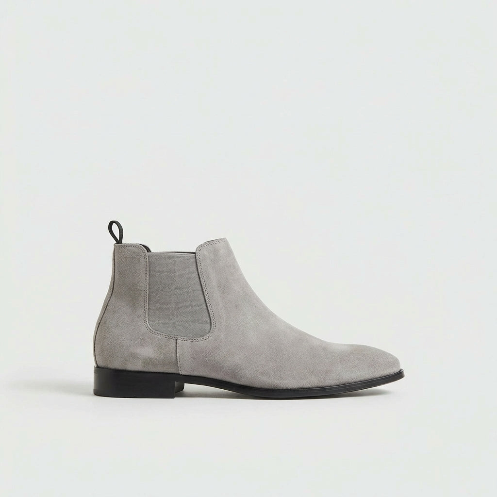 Alden | Premium Smooth Leather Black Chelsea Boots for Men & Women 4