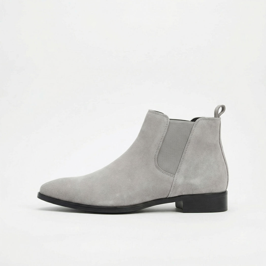 Alden | Premium Smooth Leather Black Chelsea Boots for Men & Women 5
