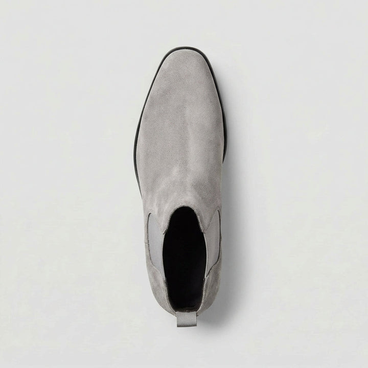 Alden | Premium Smooth Leather Black Chelsea Boots for Men & Women 6