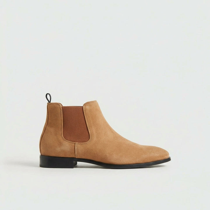 Alden | Premium Smooth Leather Black Chelsea Boots for Men & Women 7