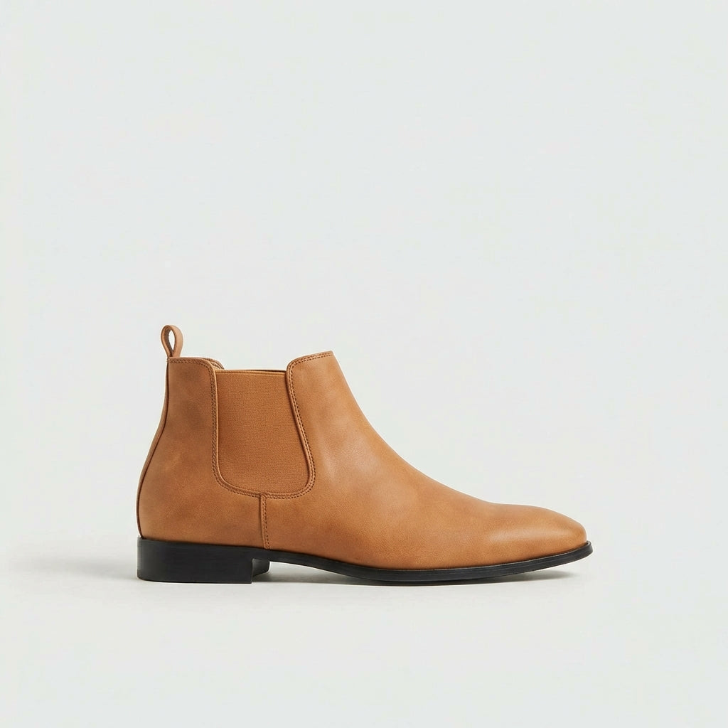 Alden | Premium Smooth Leather Black Chelsea Boots for Men & Women 9
