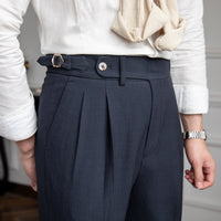 Matteo | Hochtaillierte, maßgeschneiderte Hose