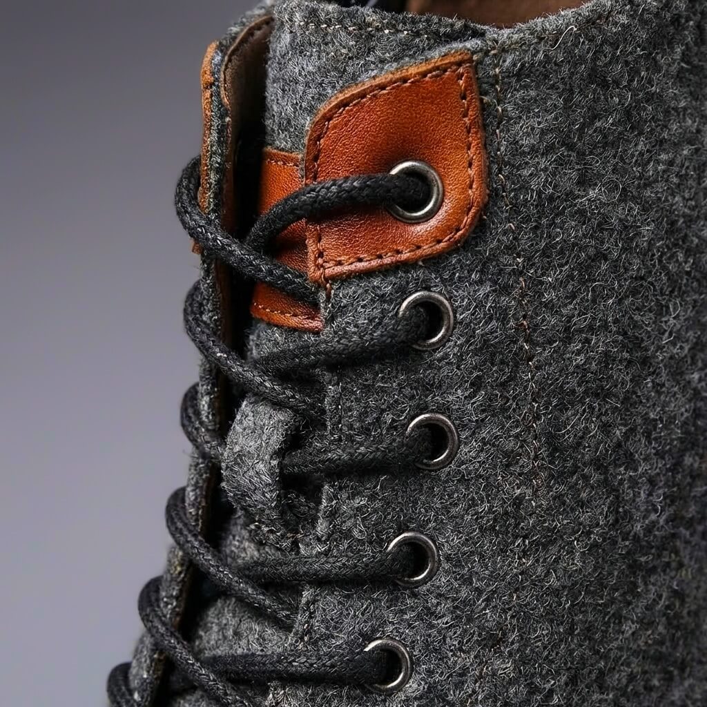 Alexander | Comfortable And Warm Leather Wool Boots 3