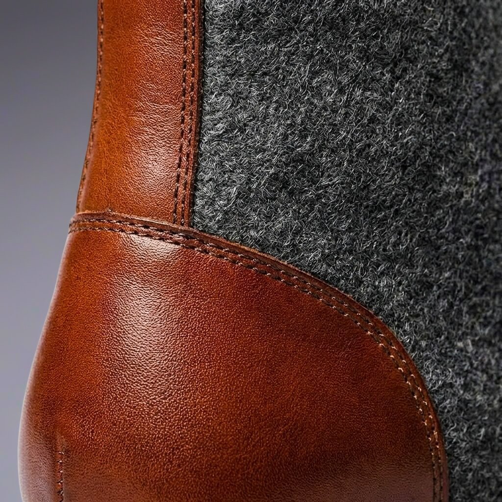 Alexander | Comfortable And Warm Leather Wool Boots 5