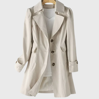Evelyn | Lightweight & Sophisticated Women's Rain Jacket