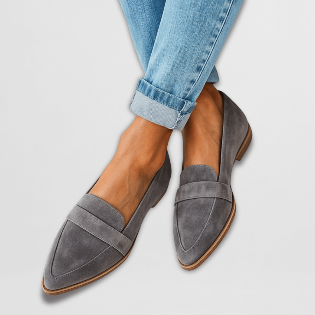 Alice | Supportive and premium suede orthopedic loafers 1
