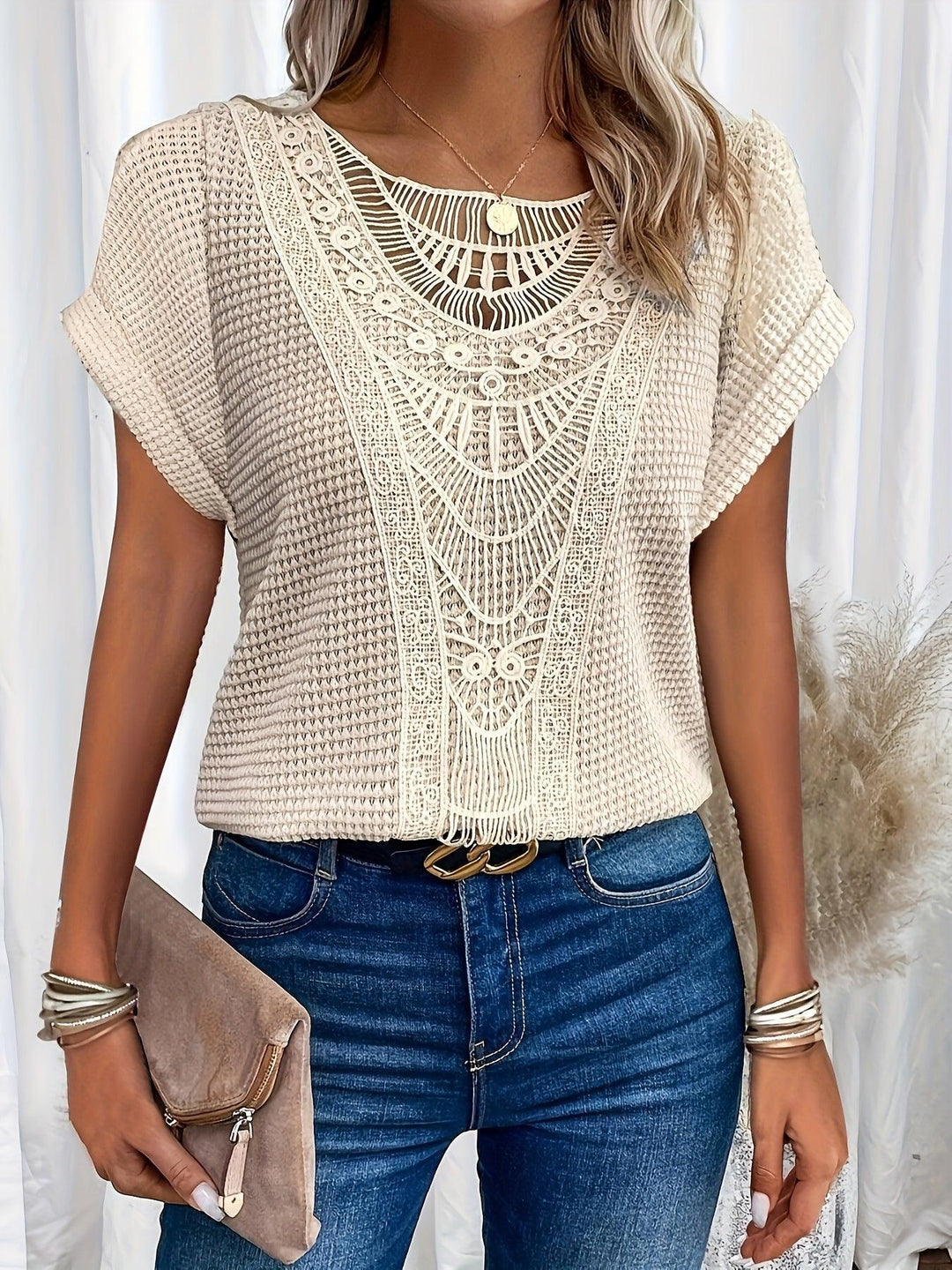 Alicia | Women's Top Elegant Knitted Blouse for Women 0