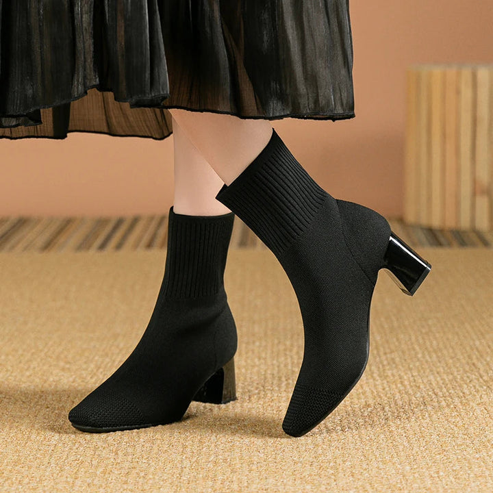 Alyssa | Stylish Comfort Ankle Boots 1