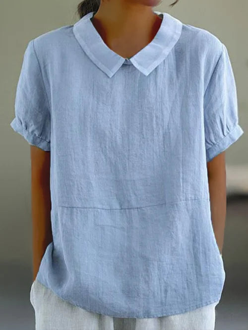 Amalie | Elegant cotton shirt 0