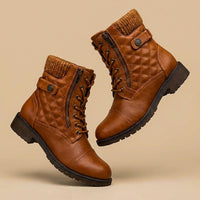 Bella | Sophisticated and Chic Quilted Leather Boots