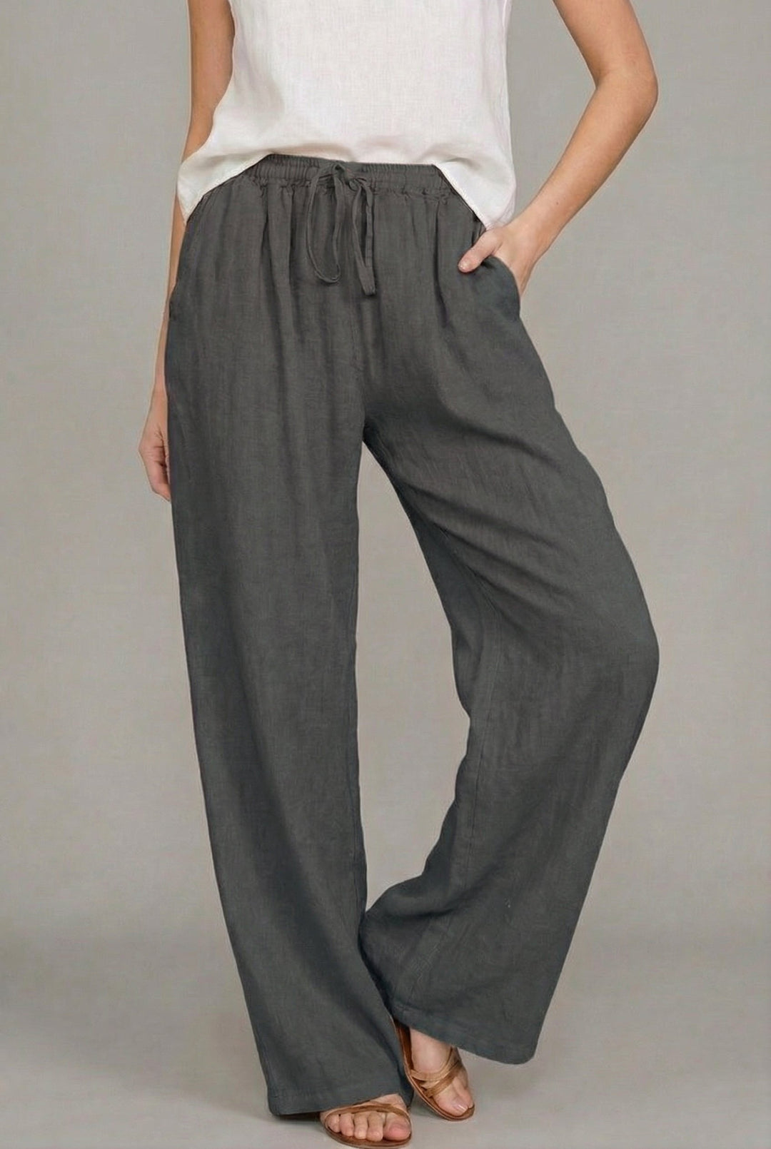 Amelia | Comfortable And Breezy Wide-Leg Summer Pants 5