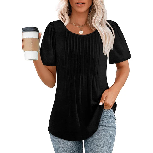 Amelia | Summer elegant T-shirt 0