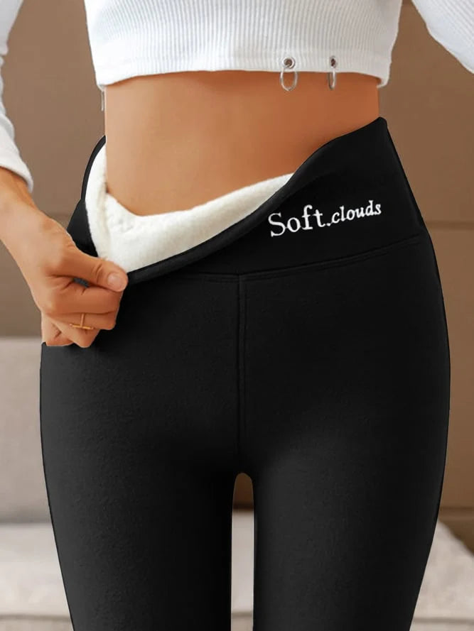 Amelie | Stylish & Comfortable Fleece Leggings 2