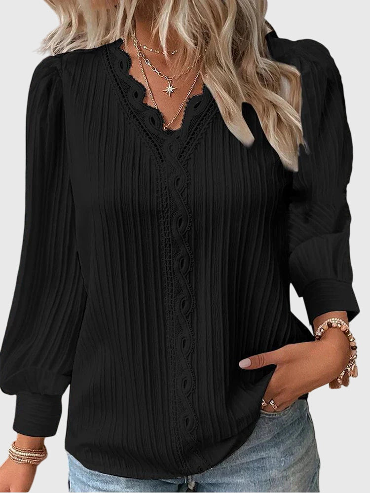 Andrea | Elegant Pullover Blouse 3