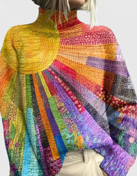 Stella | Vibrant And Cozy Turtleneck Winter Sweater