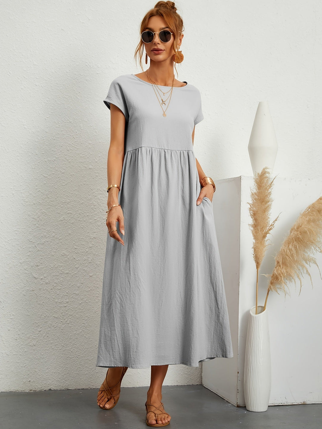 Annabeth | casual summer dress with loose pockets 10