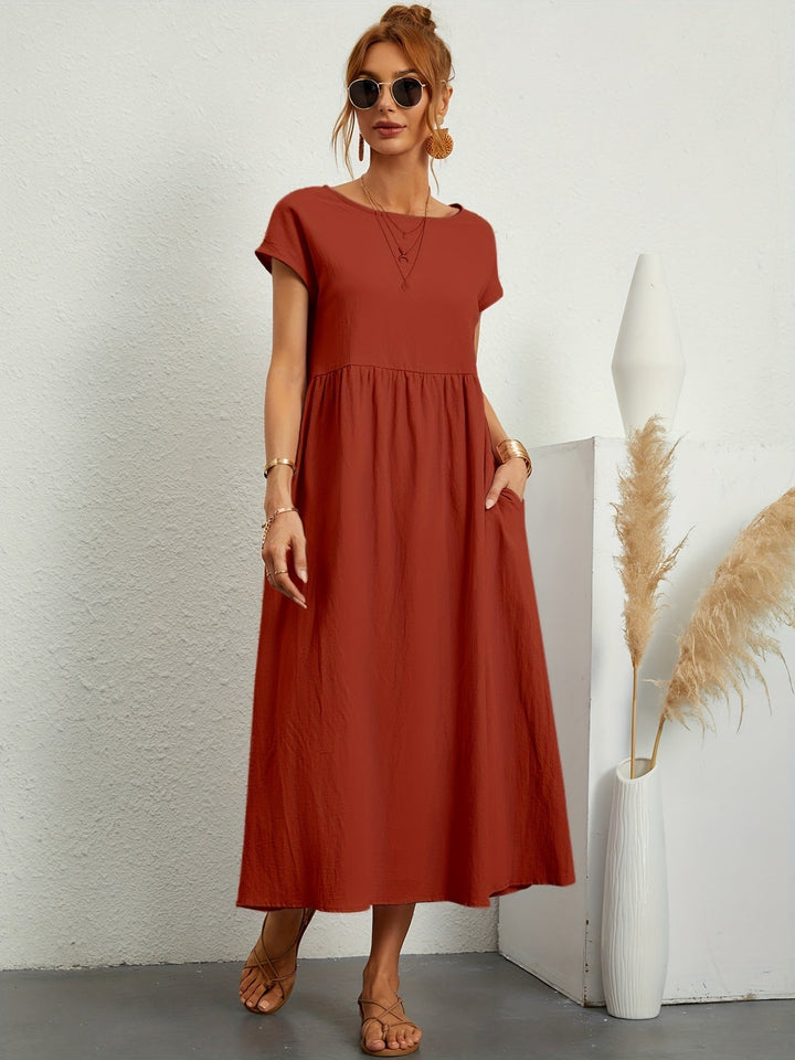 Annabeth | casual summer dress with loose pockets 9
