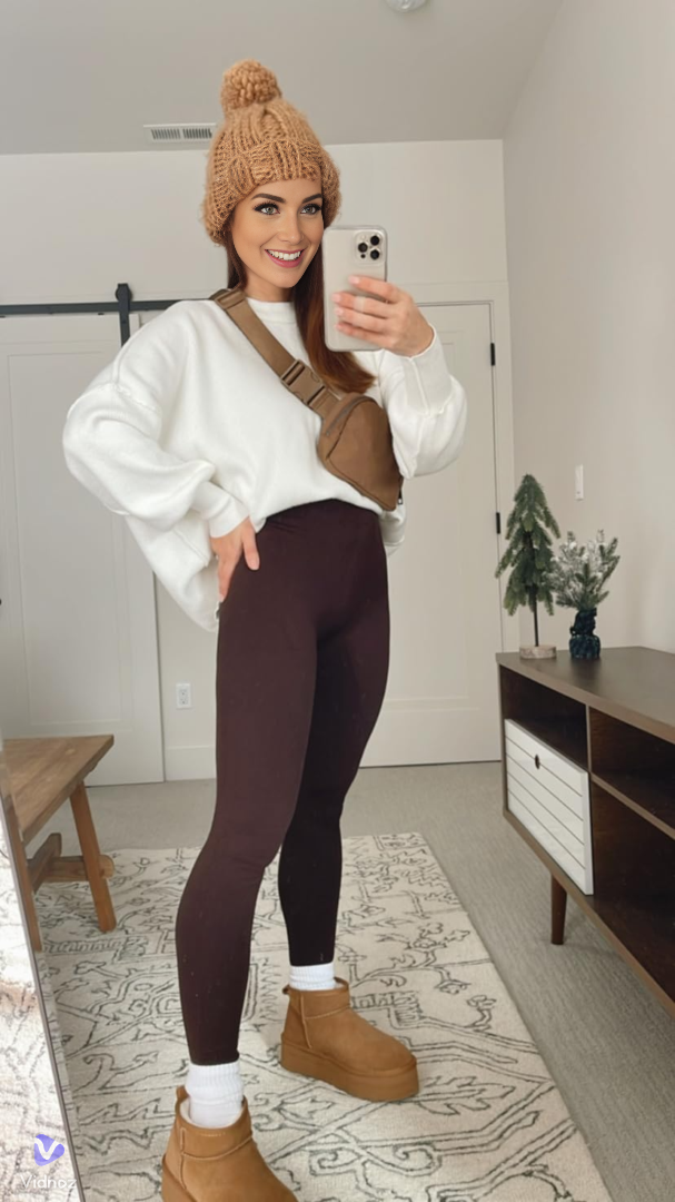 Annalise | Premium Fleece Leggings 1