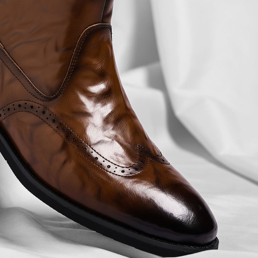 Archie | Elegant Style And Premium Italian Leather Boots 2