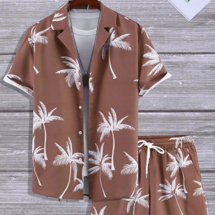 Archie | Summer Set for Men Tropical Shirt and Shorts Ensemble 5