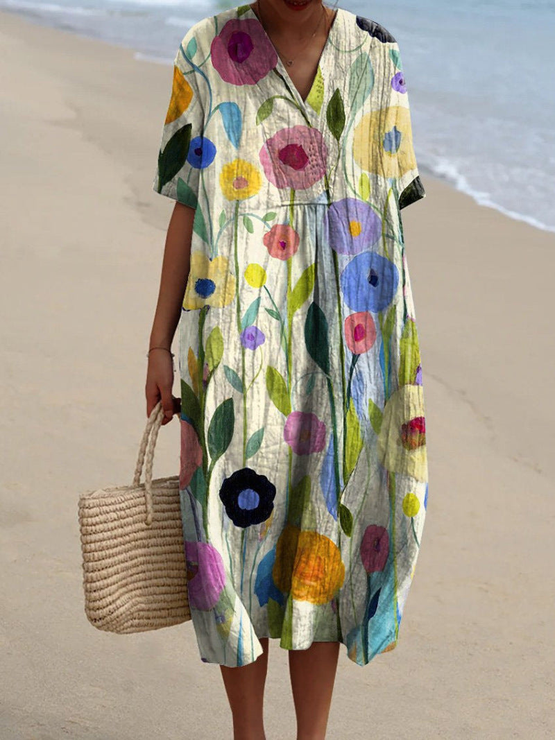 Aria | Flowered dress 4