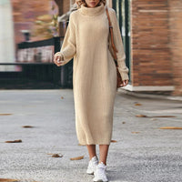 Elina | Weiches Strickpulloverkleid