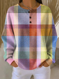 Emma | Cozy And Warm Waffle Knit Winter Sweater