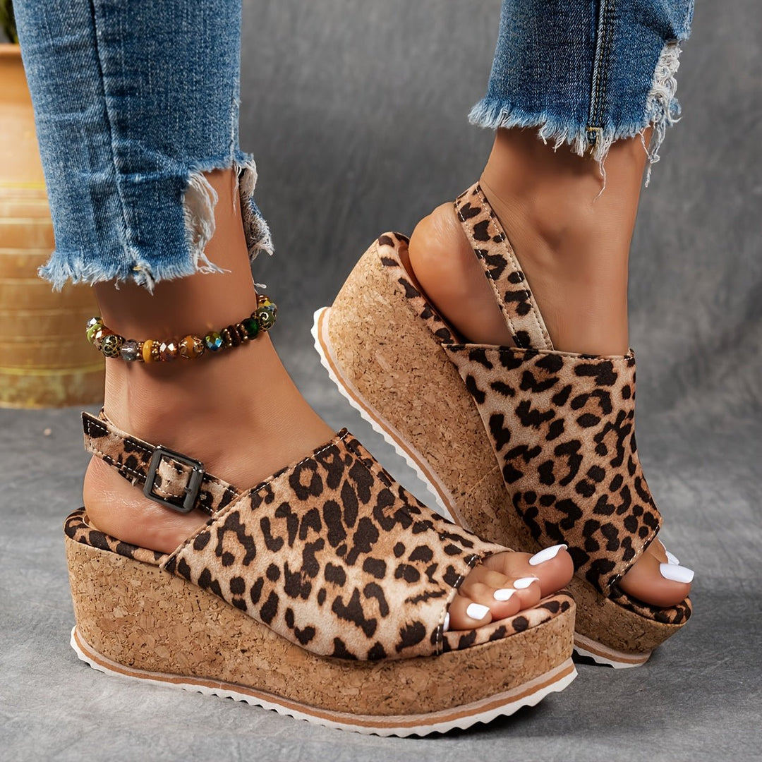 Ava | Comfortable Platform Wedge Sandals 5