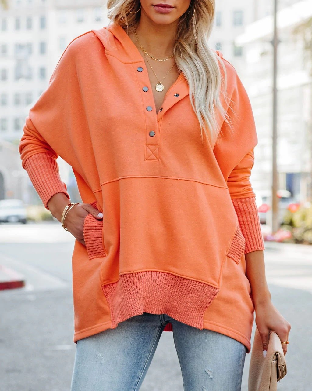 Avery | Elegant & Relaxed Hooded Sweatshirt 9