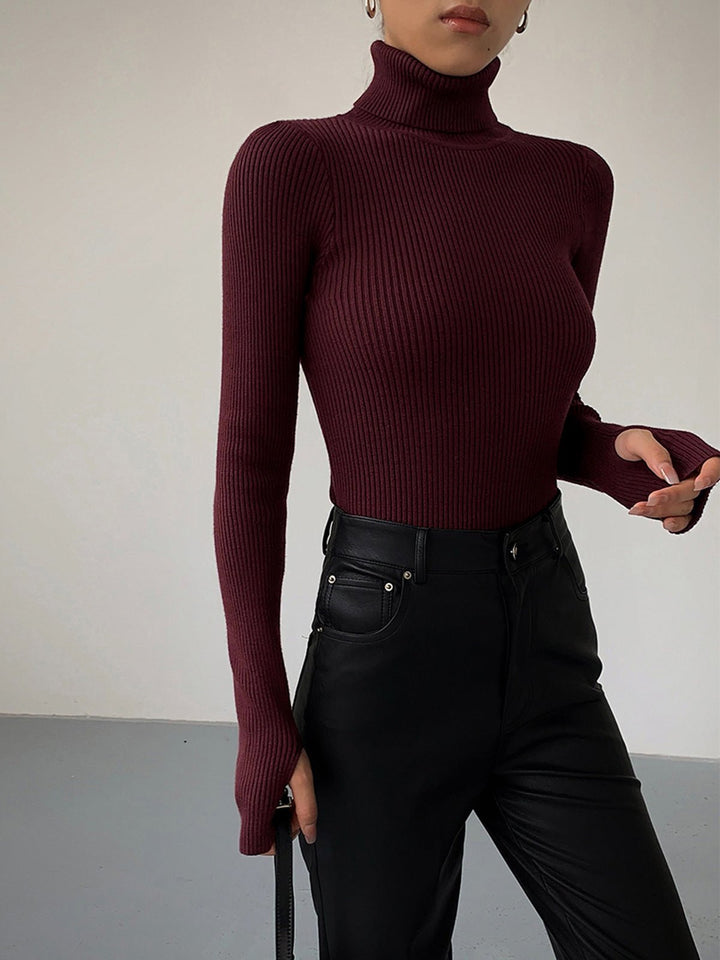 Bella | Casual and Polished Lightweight Turtleneck Sweater 4