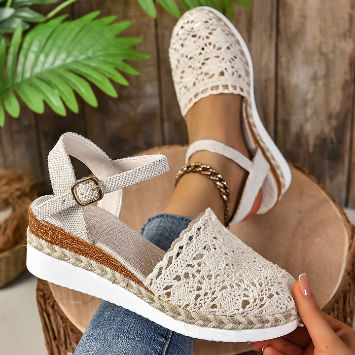 Bella | Lightweight Adjustable Arch-Relief Walking wedge Sandals 5