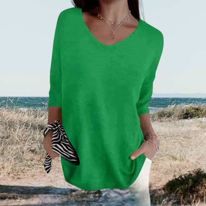 Bella | Lightweight V-Neck, Summer Style 10