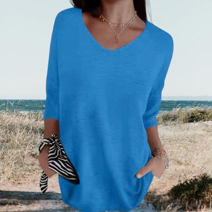 Bella | Lightweight V-Neck, Summer Style 13