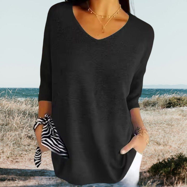 Bella | Lightweight V-Neck, Summer Style 6