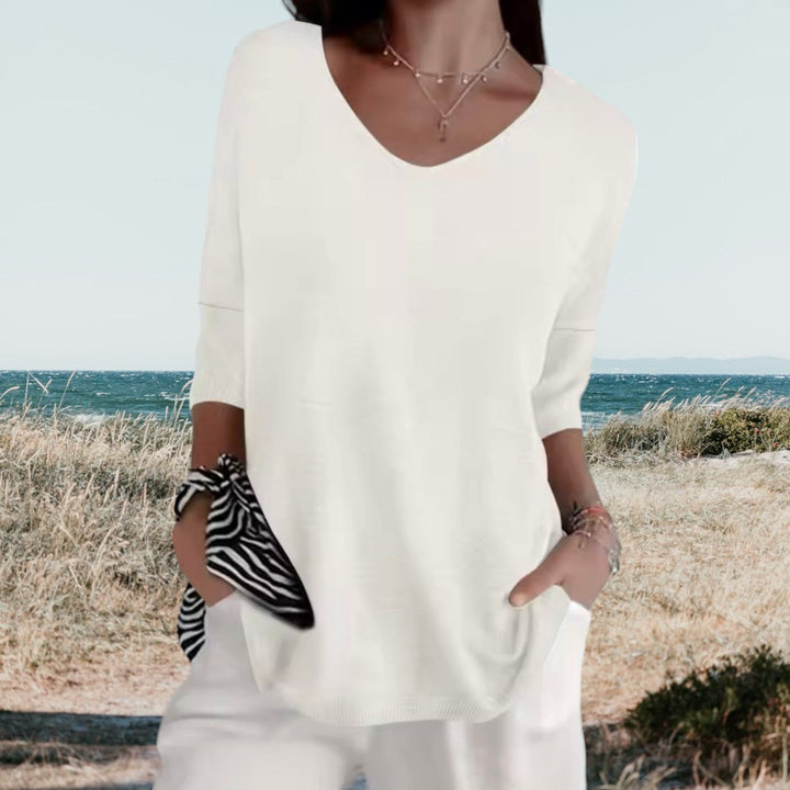 Bella | Lightweight V-Neck, Summer Style 9